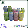 200ml/280ml BPA free double wall mini thermos flask for baby with cute cap